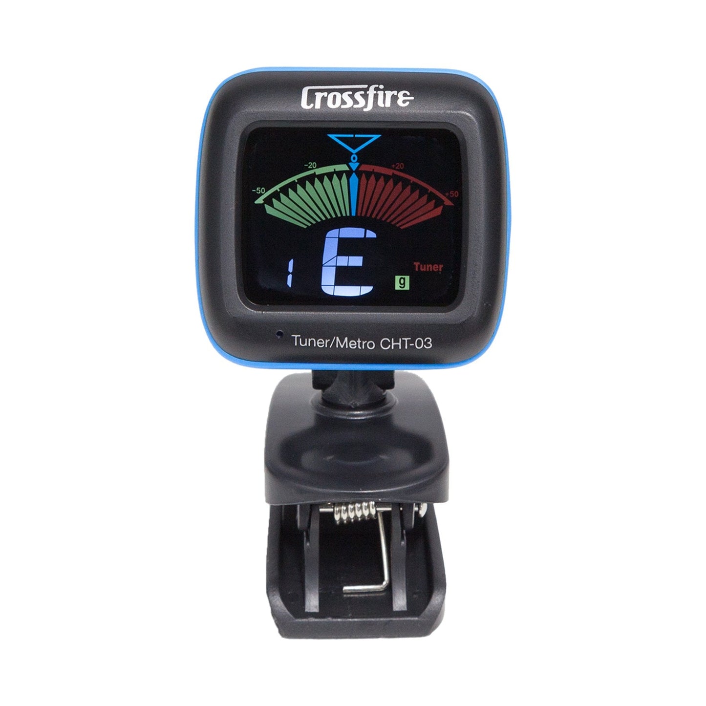 Crossfire CHT-03 Deluxe Chromatic Clip-On Tuner and Metronome