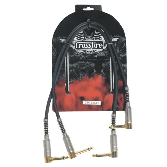 Crossfire EFX Pedal 2x 20" (50cm) Patch Cables set