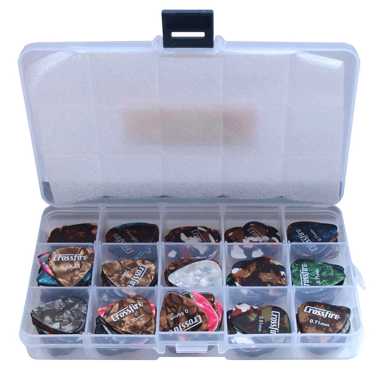 Load image into Gallery viewer, Crossfire Guitar Pick Container Pack (180 Mixed Picks)
