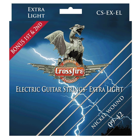 Crossfire Super Light Electric Guitar Strings (9-42)
