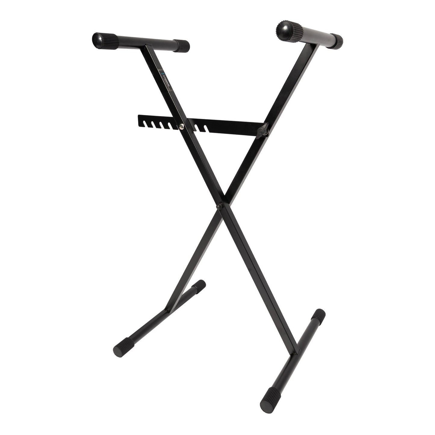 Crown Heavy Duty X-Style Bar-Latch Height Adjustable Keyboard Stand (Black)