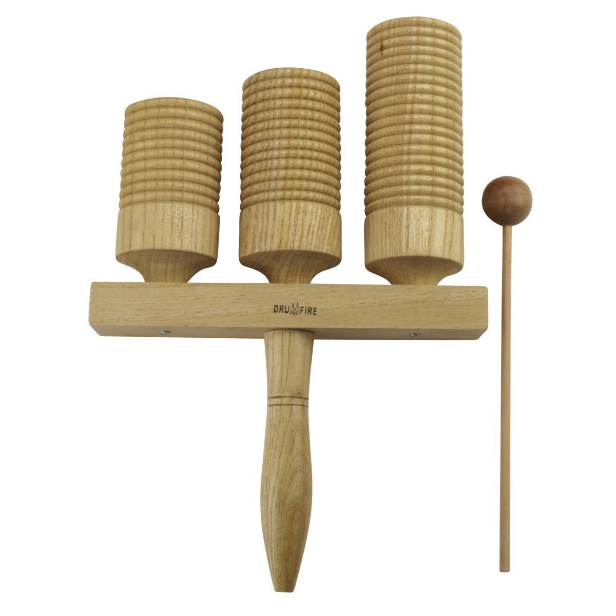 Drumfire Handheld Guiro Tone Block (Triple) – jademcaustralia