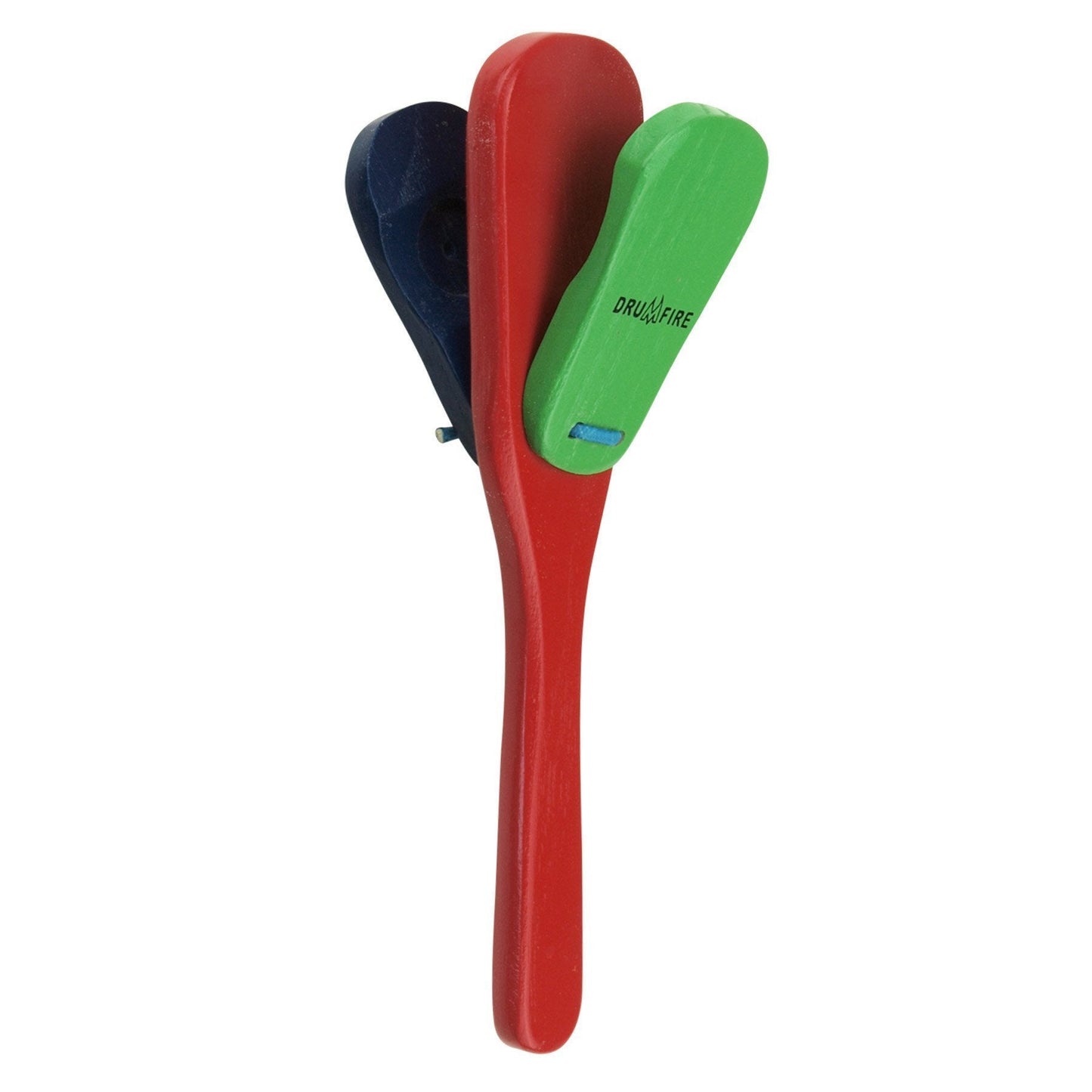 Load image into Gallery viewer, Drumfire Wooden Handled Castanets (Multicoloured)
