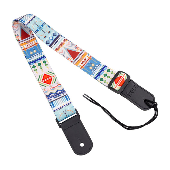 Fretz Patterned Ukulele Strap (Atlantis)