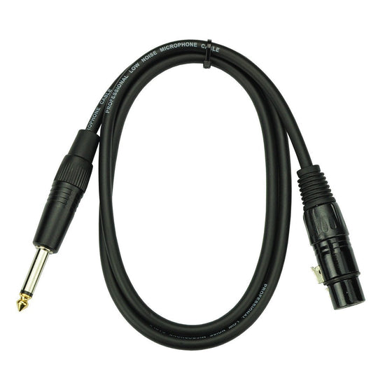 Handy Patch Female XLR to Male Phono Cable (1m)