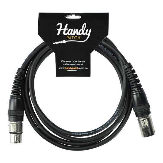 Handy Patch Male XLR to Female XLR Cable (2m)