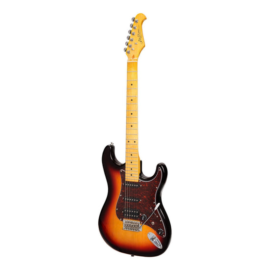 J&D Luthiers 'HSS' ST-Style Electric Guitar (Tobacco Sunburst)