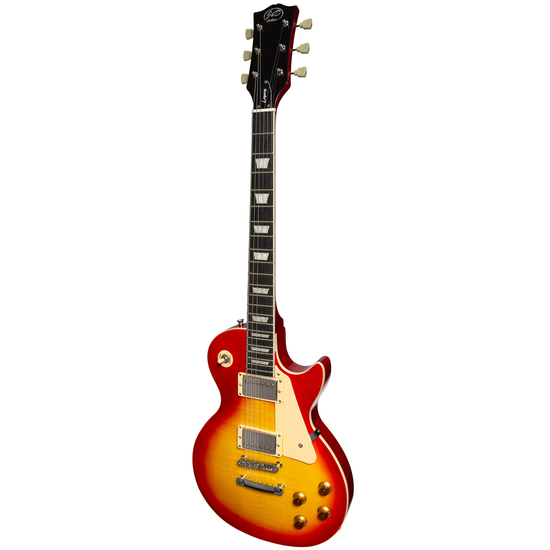 J&D Luthiers LP Custom-Style Electric Guitar (Cherry Sunburst)