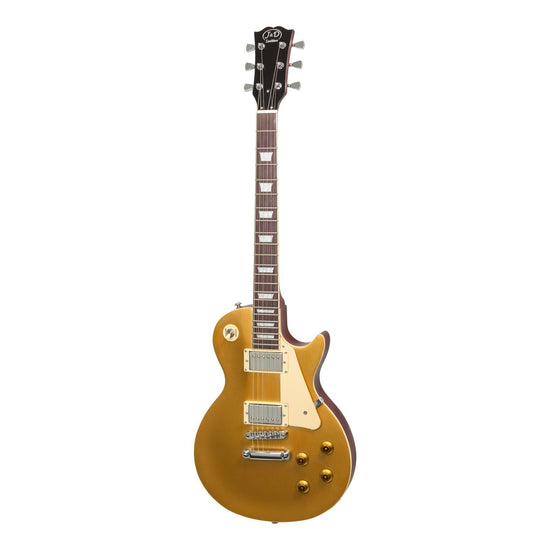 J&D Luthiers LP-Style Electric Guitar (Gold Top)