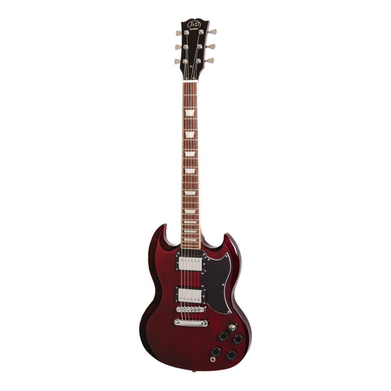J&D Luthiers SG-Style Electric Guitar (Cherry)