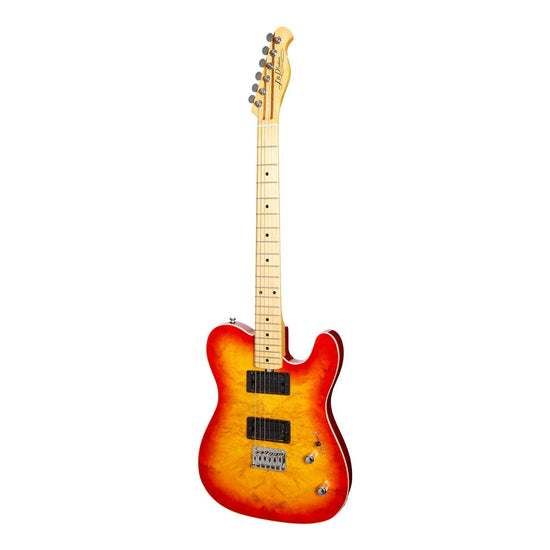 J&D Luthiers TE-Style Electric Guitar (Cherryburst)