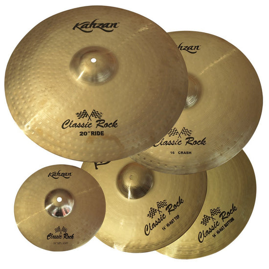 Kahzan 'Classic Rock Series' Cymbal Pack (14"/16"/20")