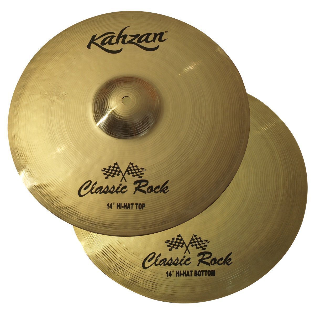 Kahzan 'Classic Rock Series' Hi-Hat Cymbals (14")