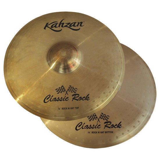 Load image into Gallery viewer, Kahzan &amp;#39;Classic Rock Series&amp;#39; Rock Hi-Hat Cymbals (14&amp;quot;)
