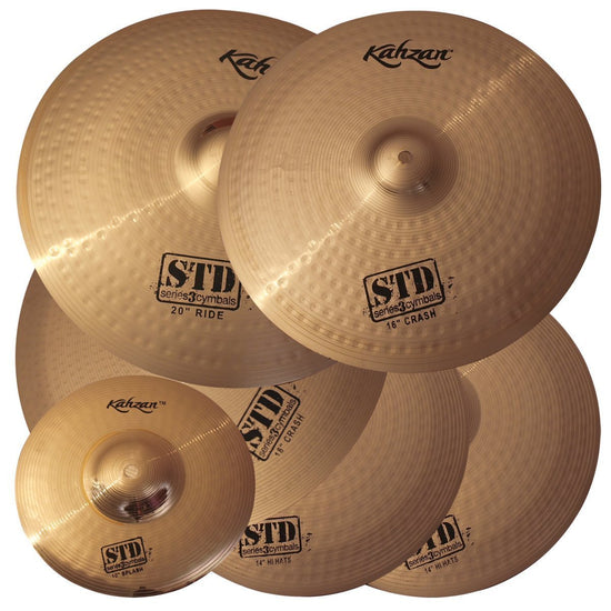 Kahzan 'STD-3 Series' Cymbal Pack (14"/16"/18"/20")