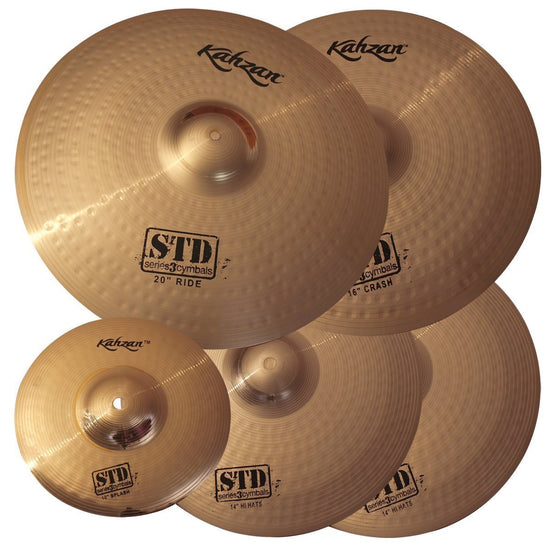 Kahzan 'STD-3 Series' Cymbal Pack (14"/16"/20")