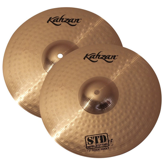 Kahzan 'STD-3 Series' Rock Hi-Hat Cymbals (13")