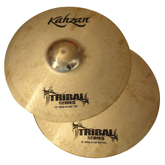Kahzan 'Tribal Series' Hi-Hat Cymbals (15")