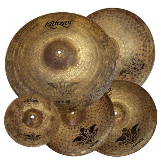 Kahzan 'Vintage Series' Cymbal Pack (14"/16"/20")