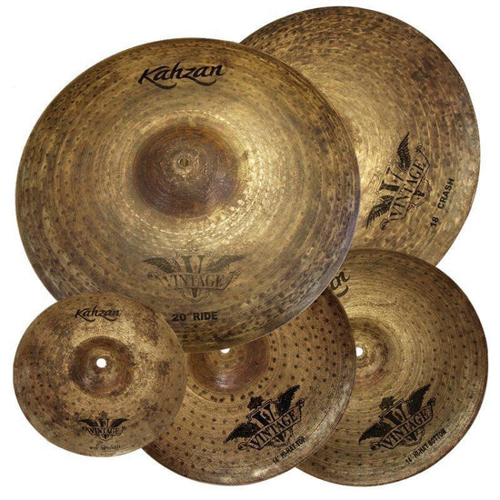 Kahzan 'Vintage Series' Cymbal Pack (14"/18"/20")