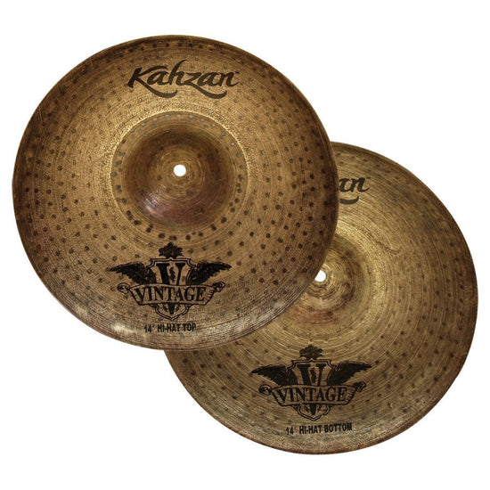 Kahzan 'Vintage Series' Hi-Hat Cymbals (14")