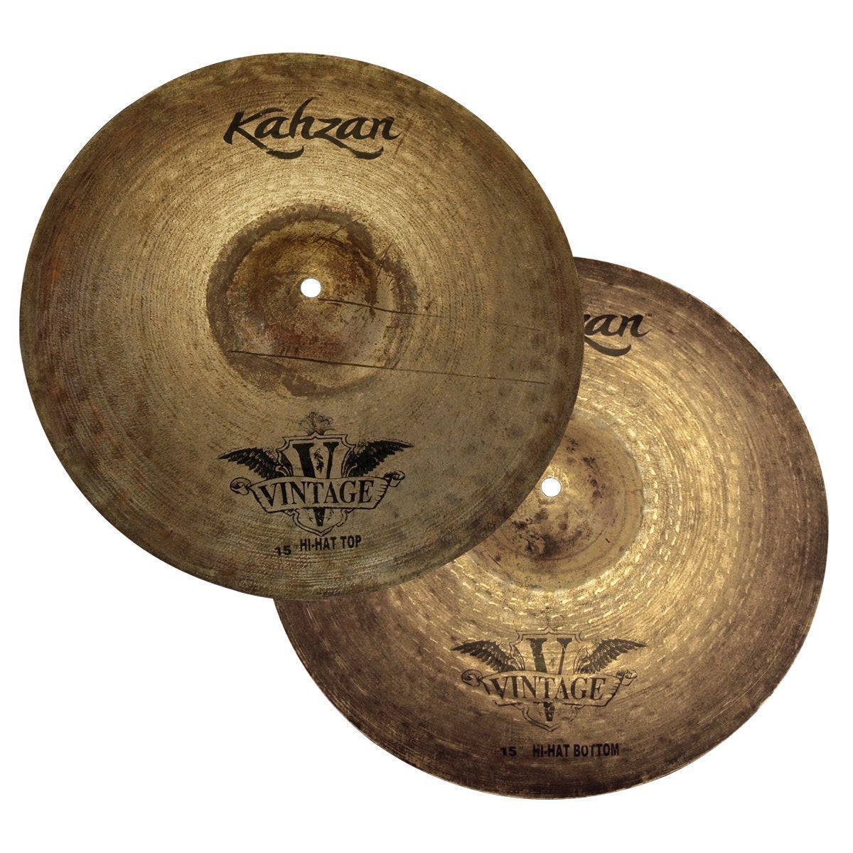 Kahzan 'Vintage Series' Hi-Hat Cymbals (15")