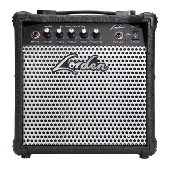 Lorden 15 Watt Slimline Practice Combo Bass Amplifier