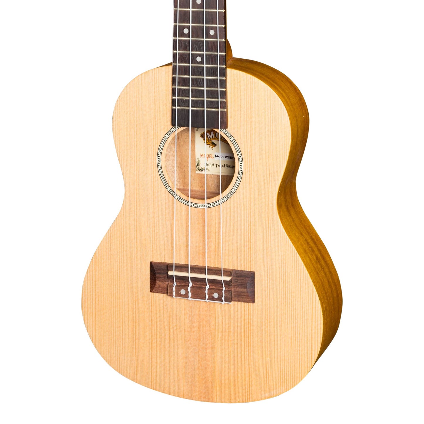 Mojo SA30 Spruce and Acacia Electric Concert Ukulele (Natural Satin)