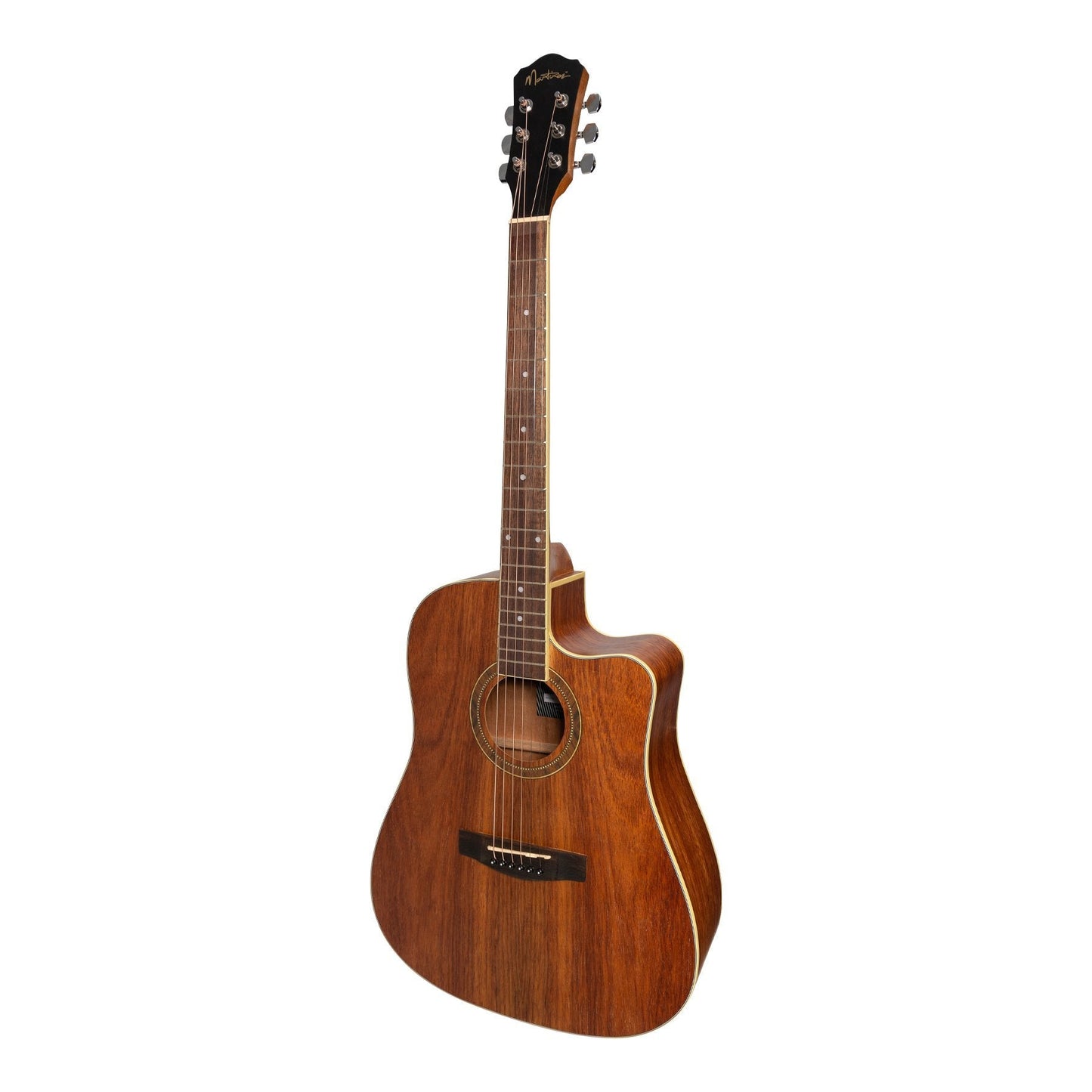 Martinez '41 Series' Dreadnought Cutaway Acoustic-Electric Guitar (Rosewood)