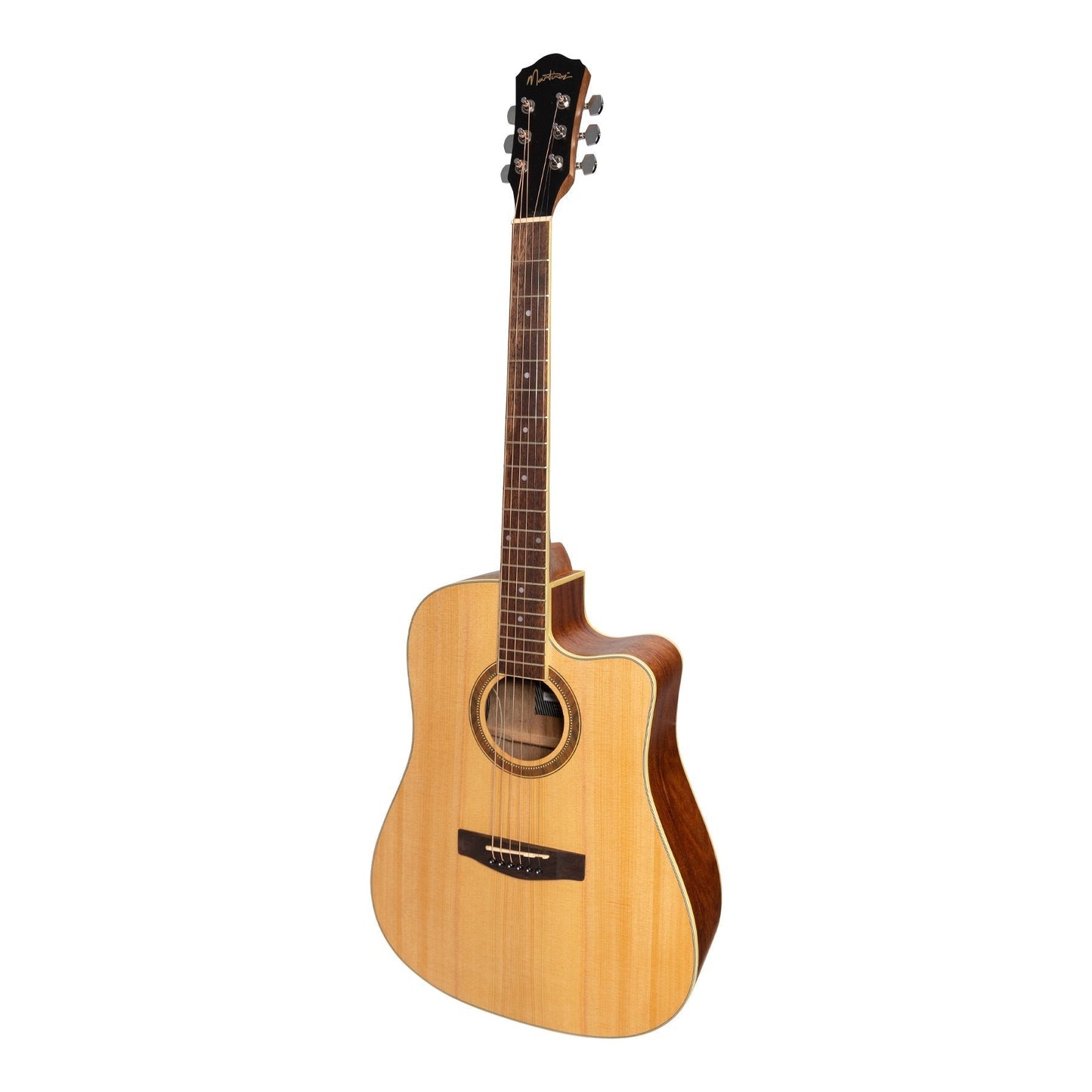 Martinez '41 Series' Dreadnought Cutaway Acoustic-Electric Guitar (Spruce/Rosewood)