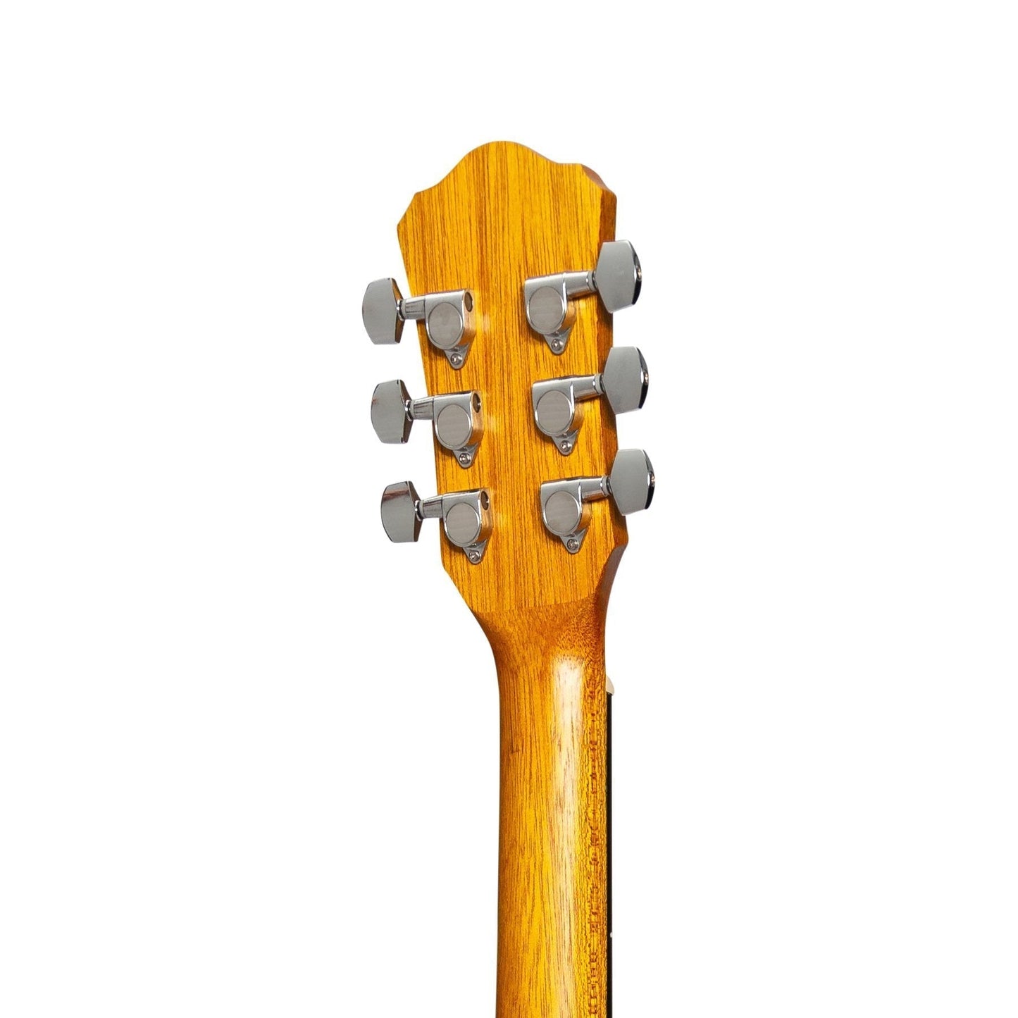 Martinez '41 Series' Folk Size Acoustic Guitar Pack with Built-in Tuner (Koa)