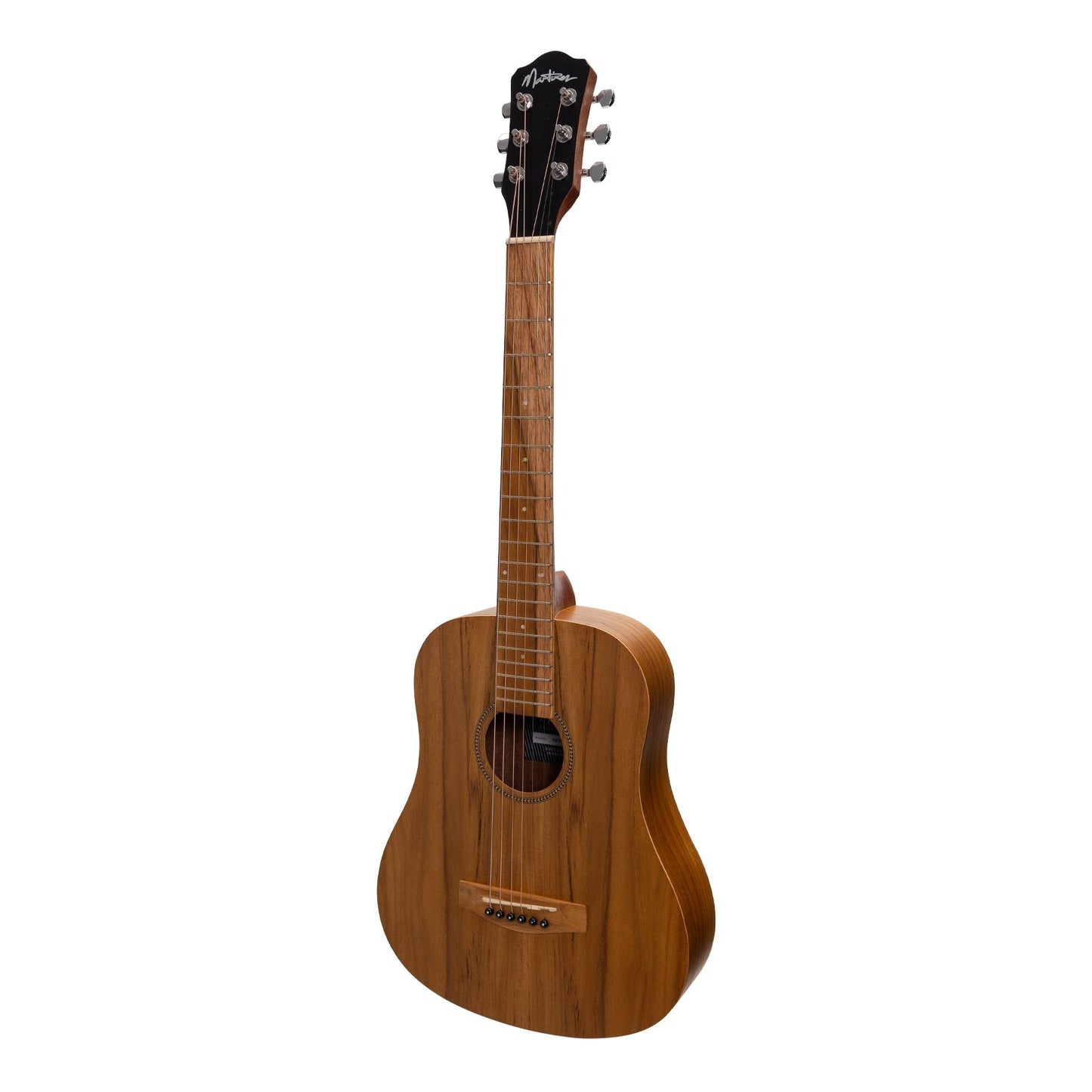 Martinez Acoustic Babe Traveller Guitar (Jati-Teakwood)