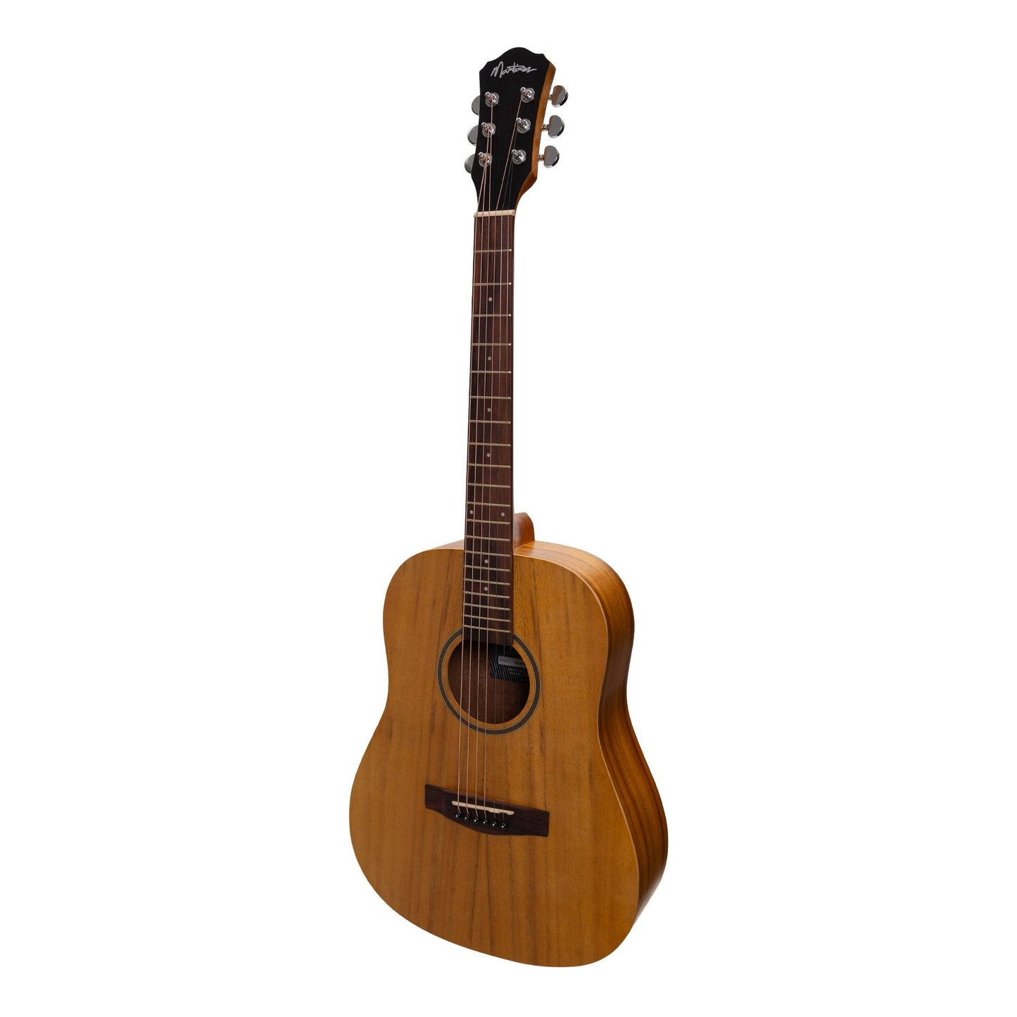 Martinez Acoustic Middy Traveller Guitar (Koa)