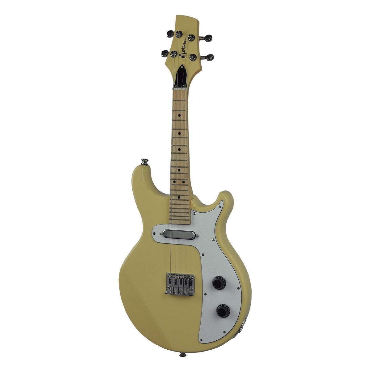 Martinez Electric Mandolin with Gig Bag (White Ivory)