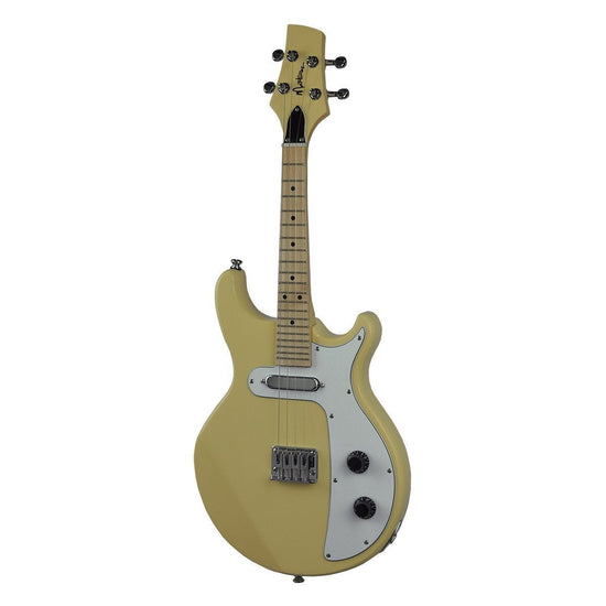 Martinez Electric Mandolin with Gig Bag (White Ivory)