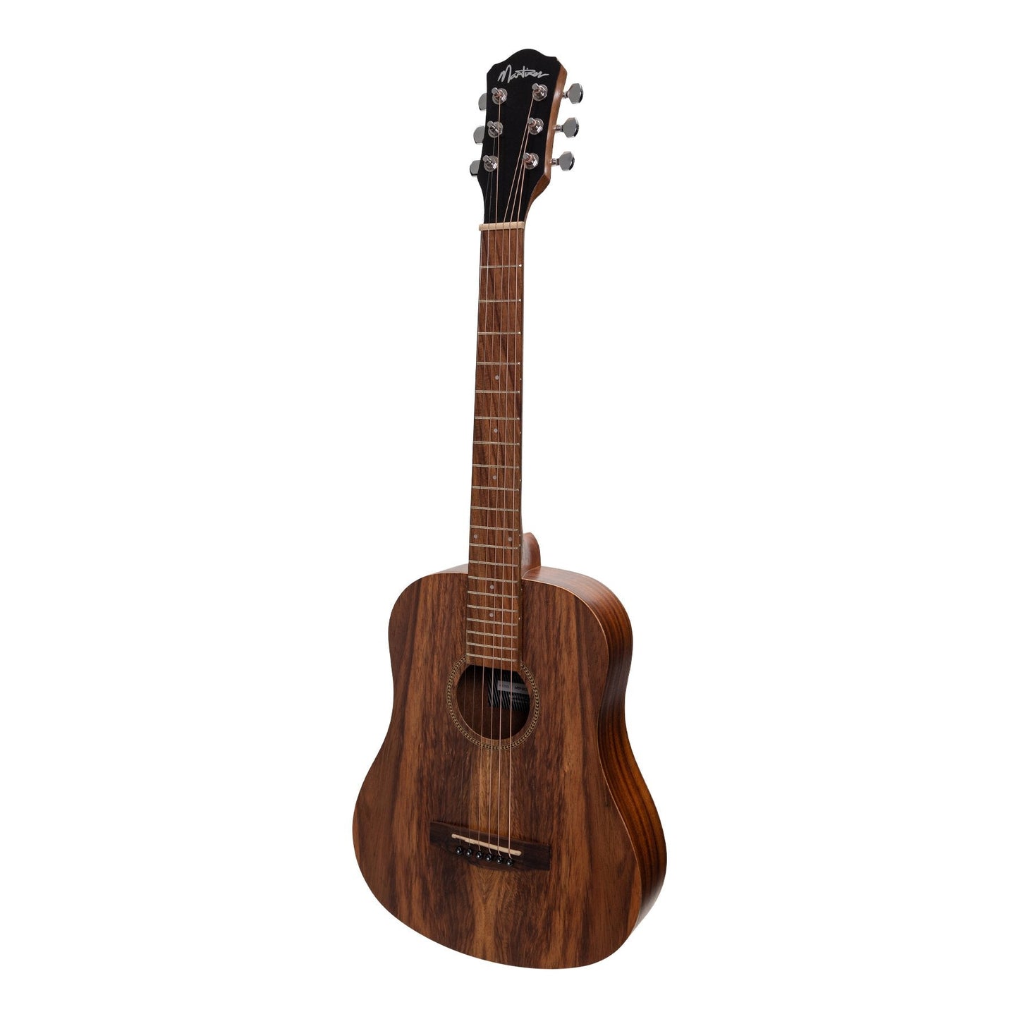 Martinez Left Handed Acoustic-Electric Babe Traveller Guitar (Rosewood)