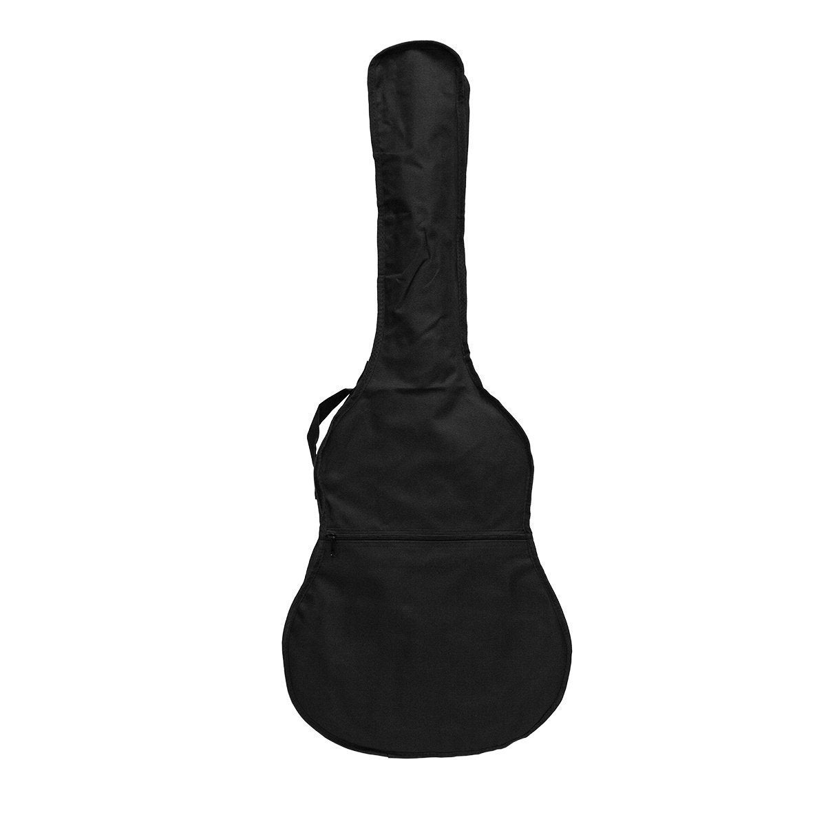 Martinez Left Handed Full Size Student Classical Guitar Pack with Built In Tuner (Spruce/Koa)