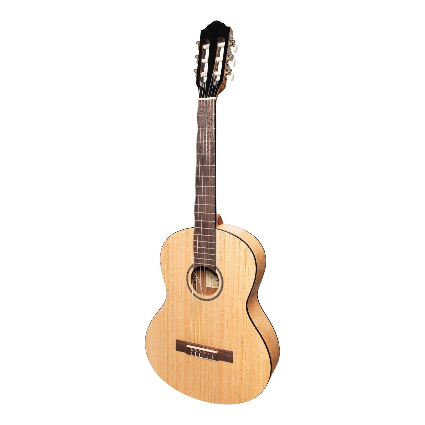 Martinez 'Slim Jim' 3/4 Size Electric Classical Guitar with Pickup/Tuner (Mindi-Wood)