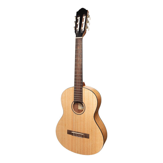 Martinez 'Slim Jim' 3/4 Size Student Classical Guitar with Built In Tuner (Mindi-Wood)
