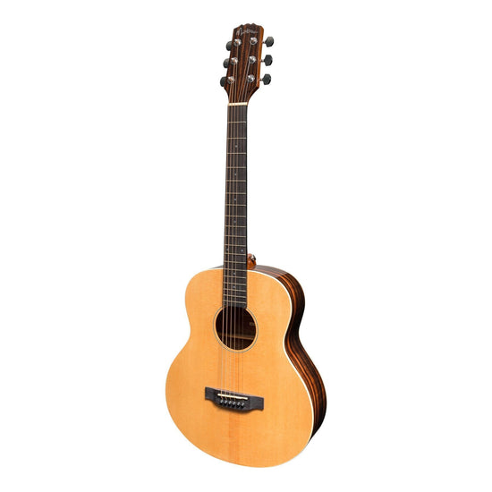 Martinez 'Southern Star Series' Spruce Solid Top Acoustic-Electric TS-Mini Guitar (Natural Gloss)