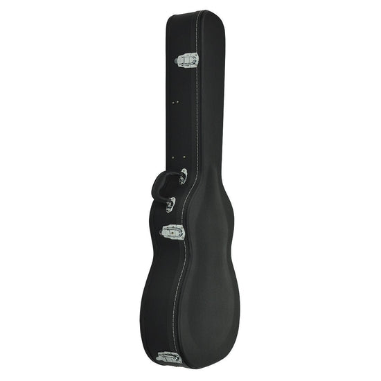 Martinez Square Neck Shaped Resonator Guitar Hard Case (Black)