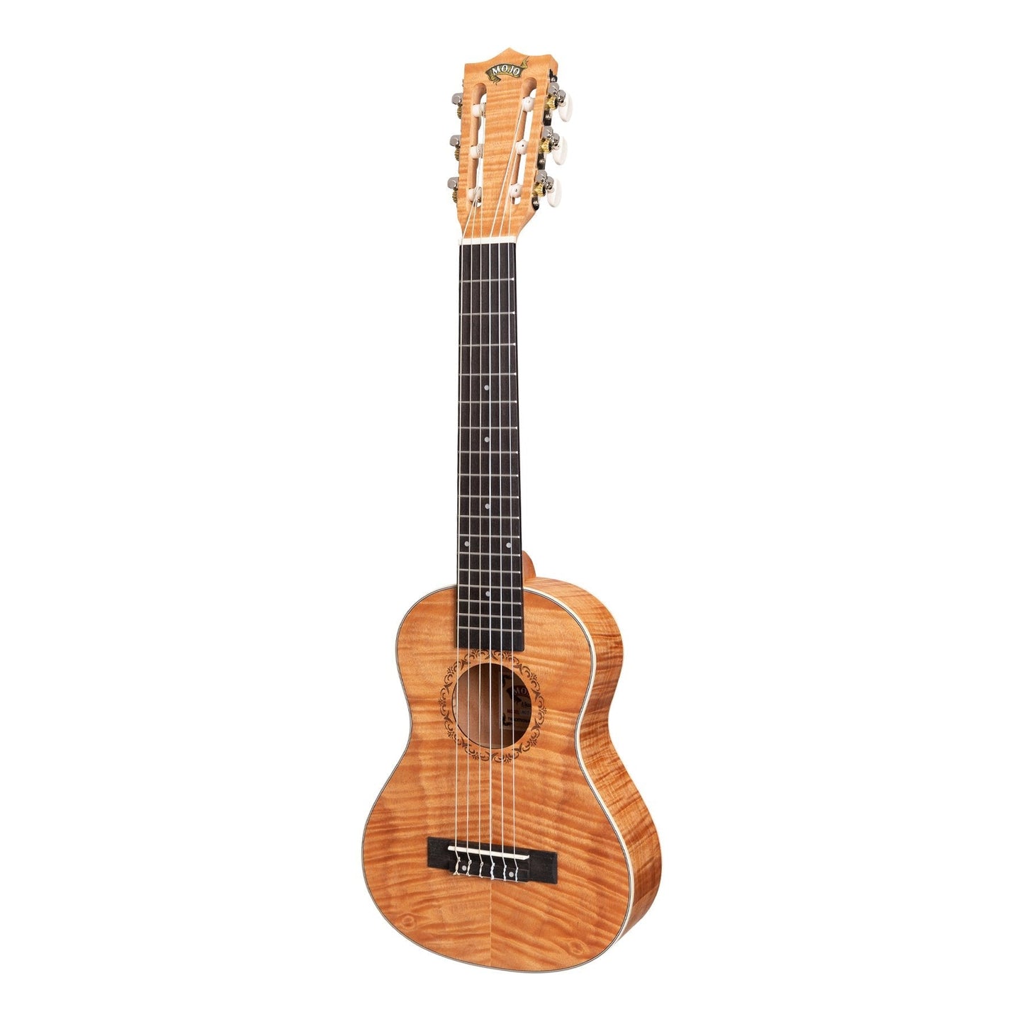 Mojo Quilted Maple 30" Guitarulele with Gig Bag (Natural Satin)