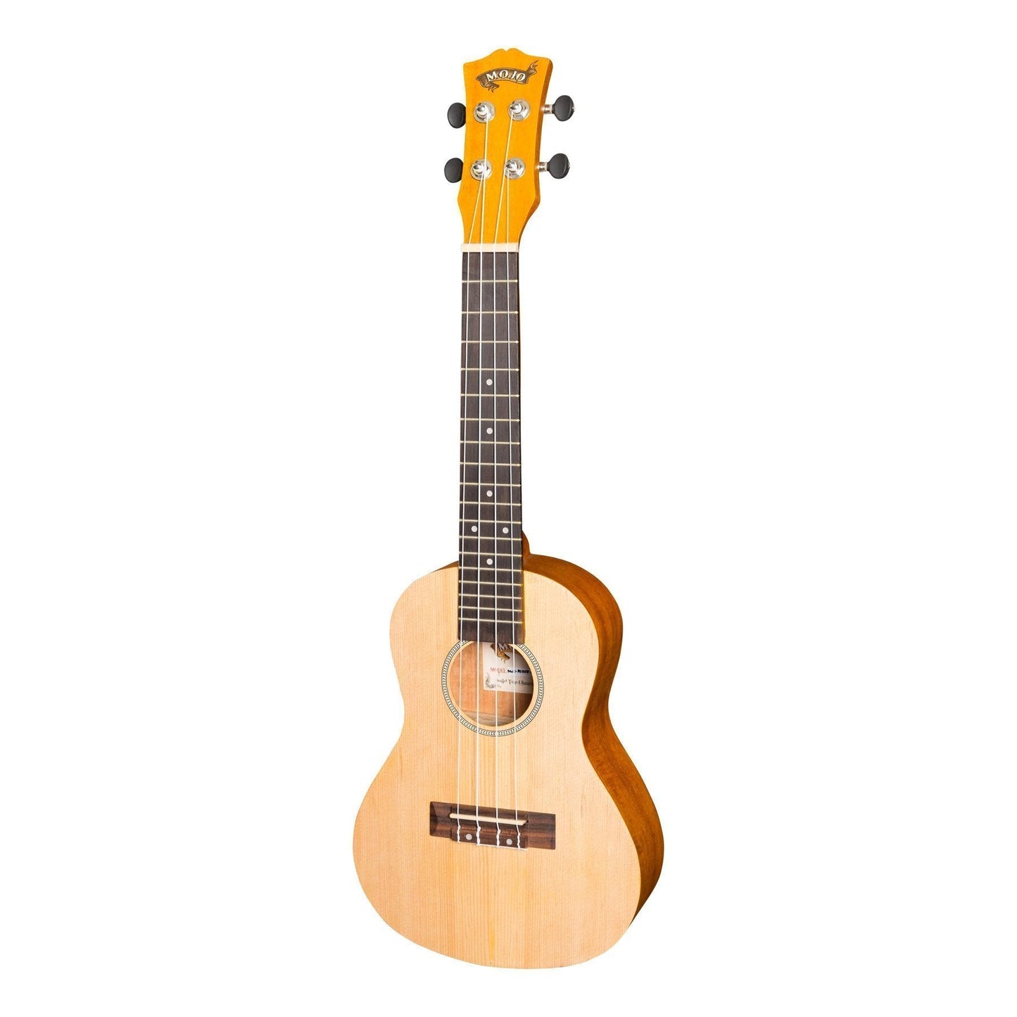 Mojo 'SA30 Series' Spruce Top and Acacia Back & Sides Electric Concert Ukulele (Natural Satin)