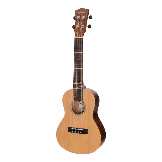 Load image into Gallery viewer, Mojo &amp;#39;SZ40 Series&amp;#39; Spruce Top and Rosewood Back &amp;amp; Sides Electric Concert Ukulele (Natural Satin)
