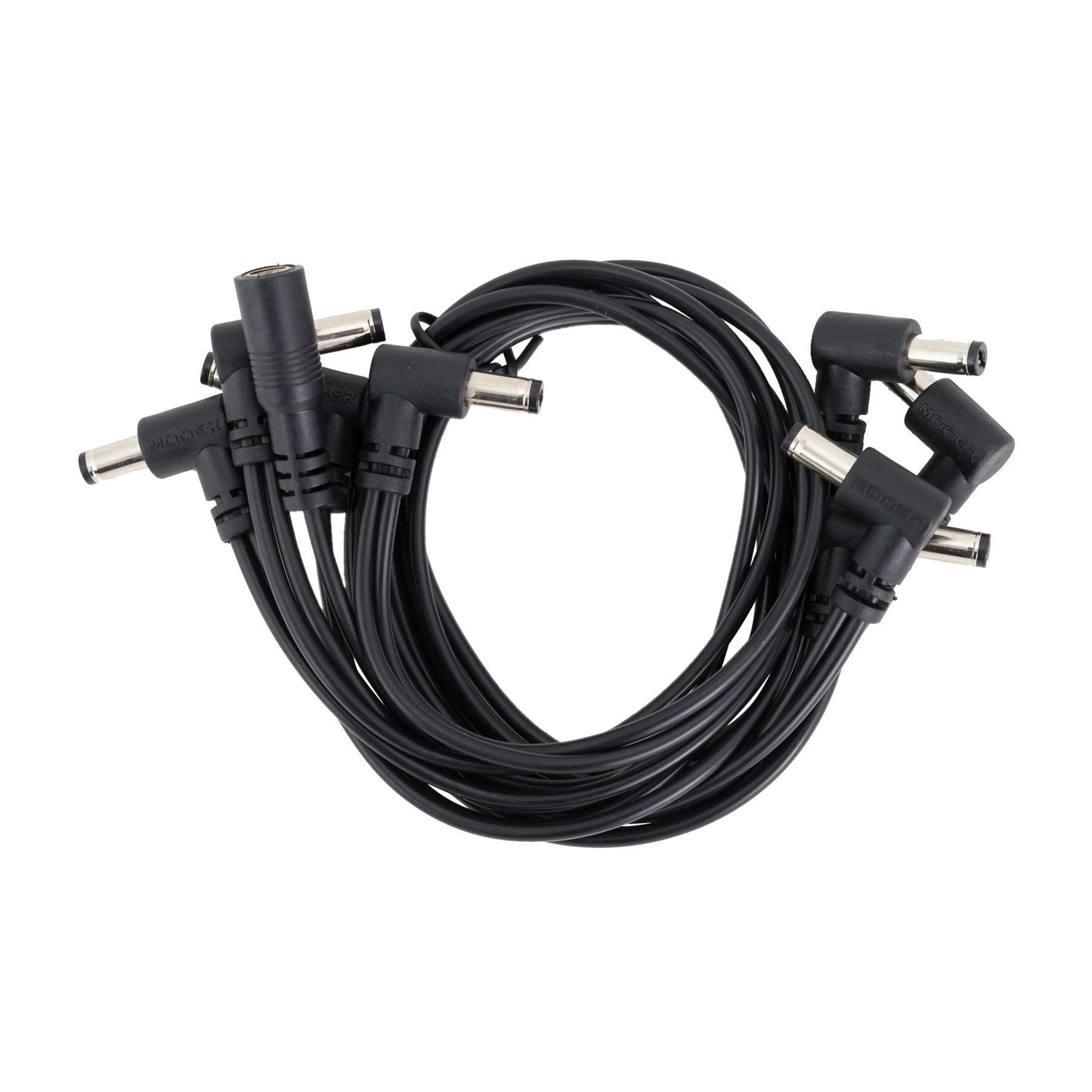 Mooer 8-Plug DC Daisy Chain Pedal Power Cable (Right-Angle Plugs)