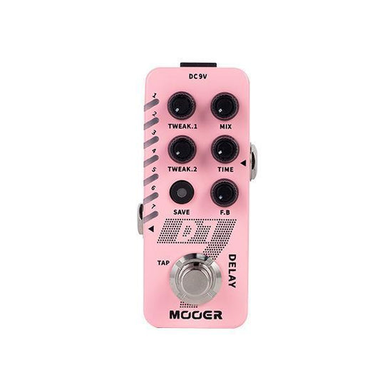 Mooer 'D7' Digital Delay Micro Guitar Effects Pedal