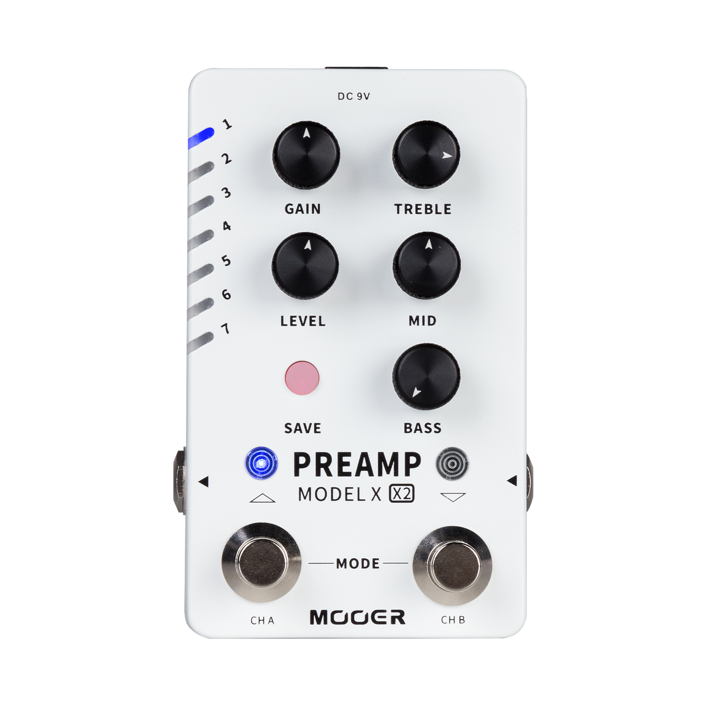 mooer guitar pedals Mooer Dual Footswitch Digital Preamp X2 Guitar Effects Pedal – jademcaustralia