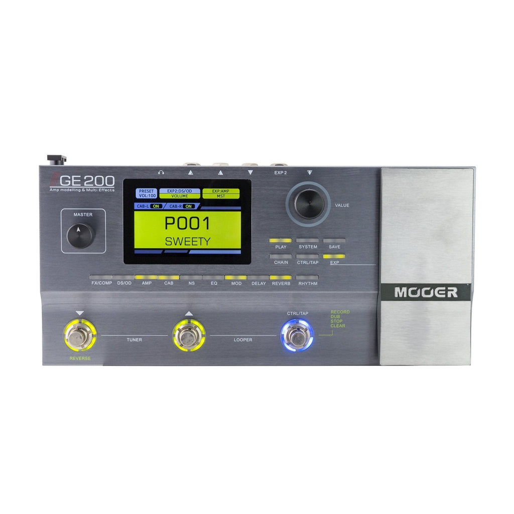 Mooer GE-200 Amp Modelling Multi-Effects Processor – jademcaustralia