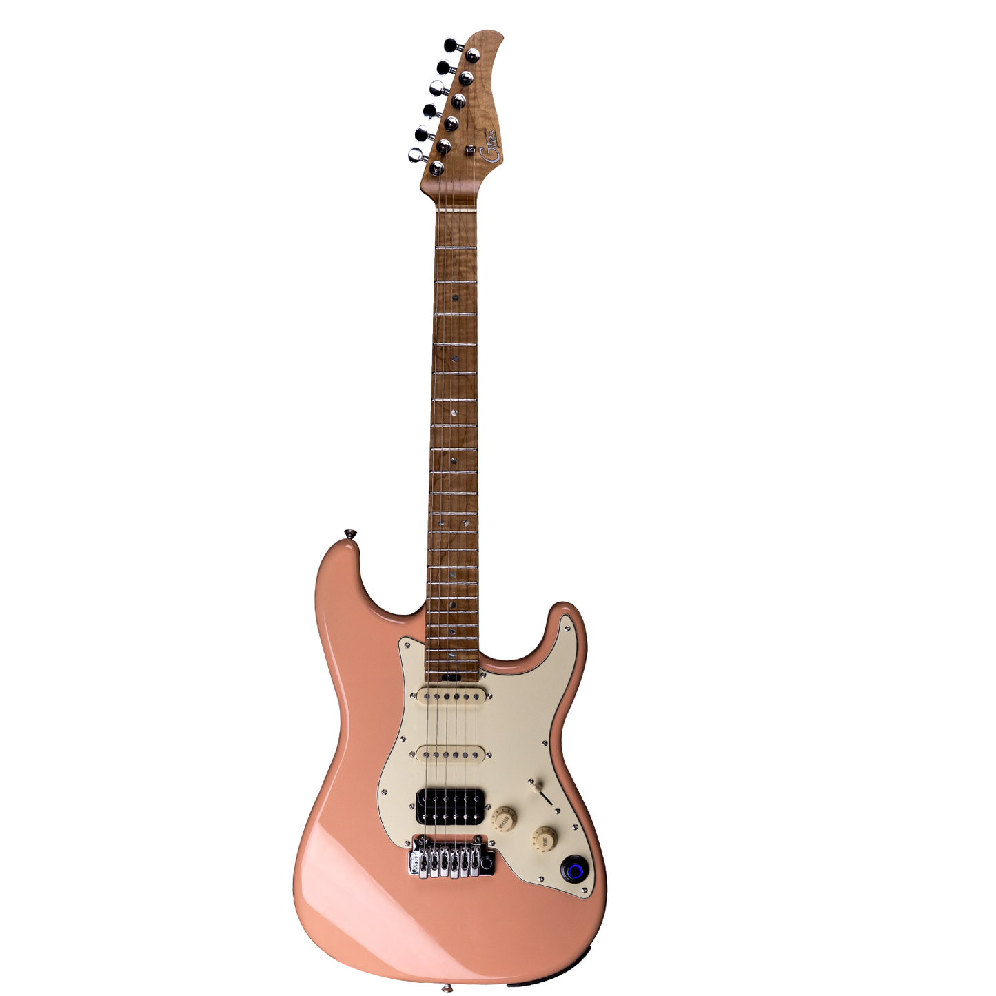 Load image into Gallery viewer, Mooer GTRS P801 Intelligent Guitar (Flamingo Pink)
