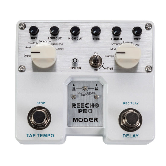 Mooer Reecho Pro Digital Delay Dual Guitar Effects Pedal